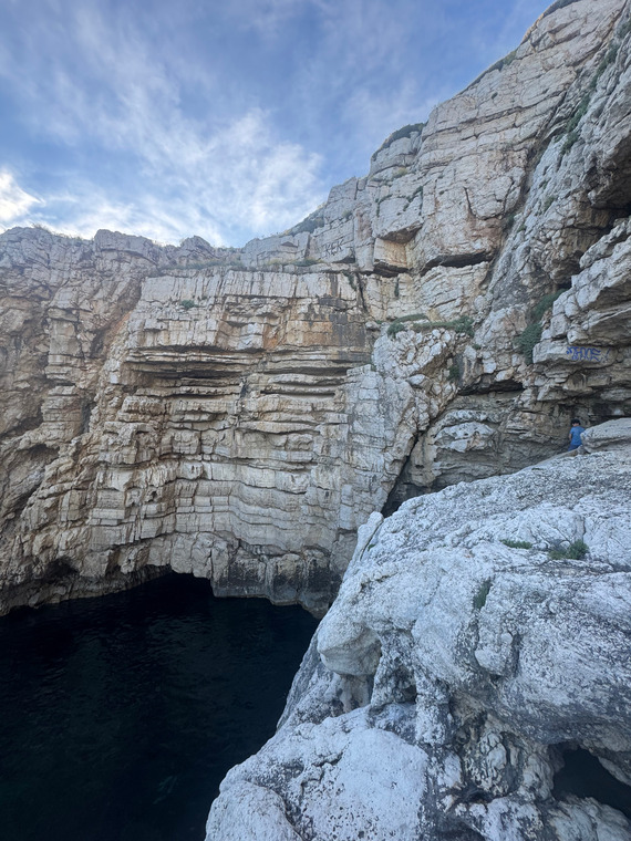 Cliff Diving and Overhang